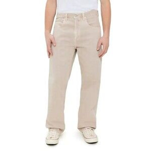 AGOLDE Jeans Mens Size 31 Tan Wash Relaxed Wide Leg FUSION In Scone $238